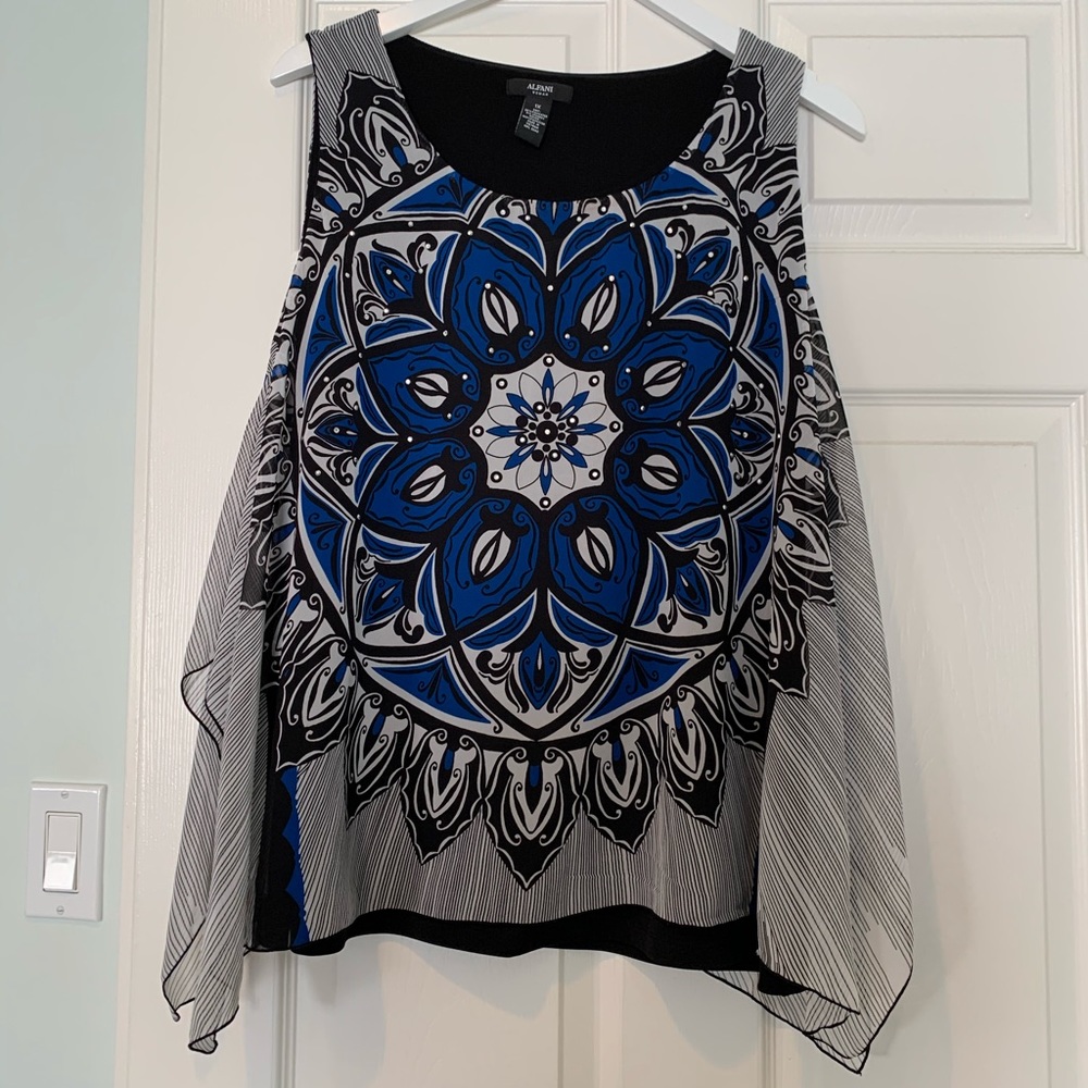 NEW Alfani Sleeveless Blouse *Tags On*